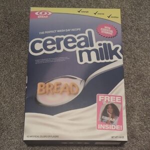 Bread Cereal Milk PR Box Set Featuring Full Size Hair Wash And Hair Mask